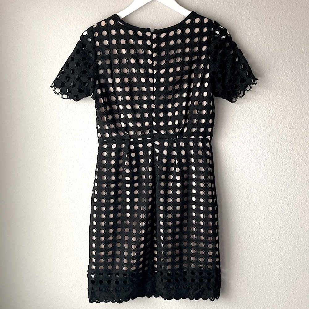 Dress Black Laser Cut  (size M runs Small) STUNNING - Picture 7 of 8